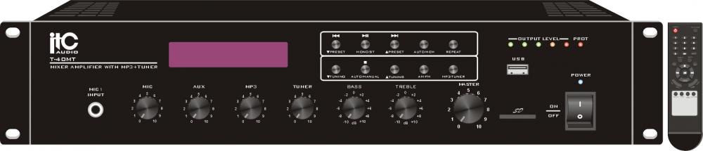 BỘ TRỘN KHUẾCH ĐẠI ÂM THANH VỚI MP3DÒ TÍN HIỆU T-60MT ,T-120...